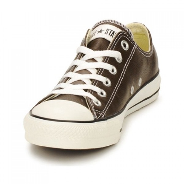 Converse All Star Leather Ox Brown Women's Shoes