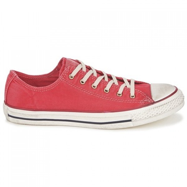 Converse All Star Washed Ox Tango Red Women's Shoe...