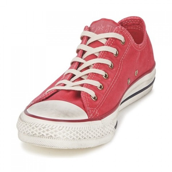 Converse All Star Washed Ox Tango Red Women's Shoes