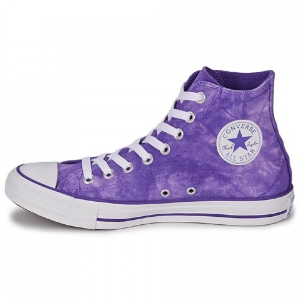 Converse All Star Hero Tie Dye Hi Nightshade White Women's Shoes