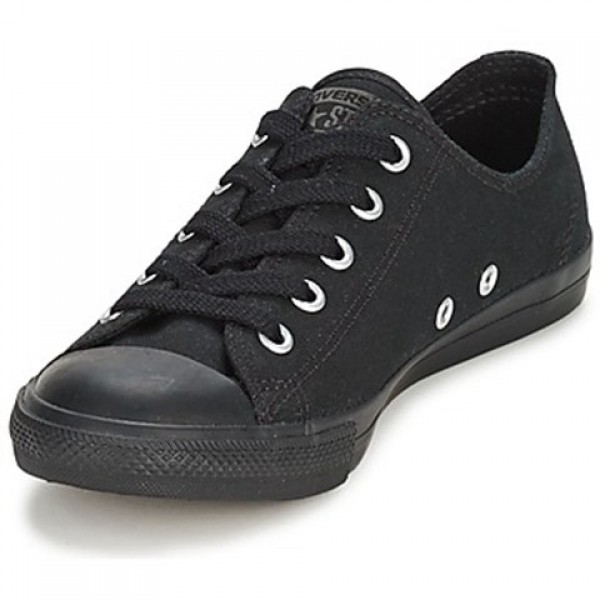 Converse All Star Dainty Ox Black Mono Women's Shoes