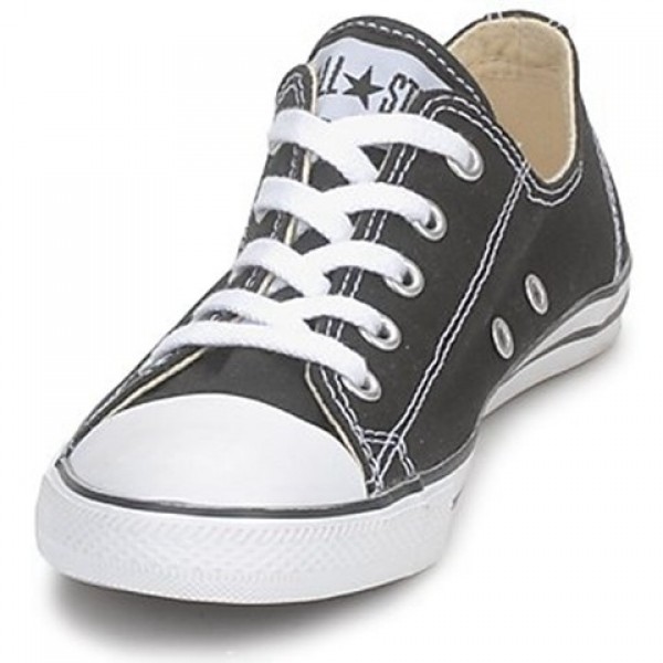 Converse All Star Dainty Canvas Ox Black Women's Shoes