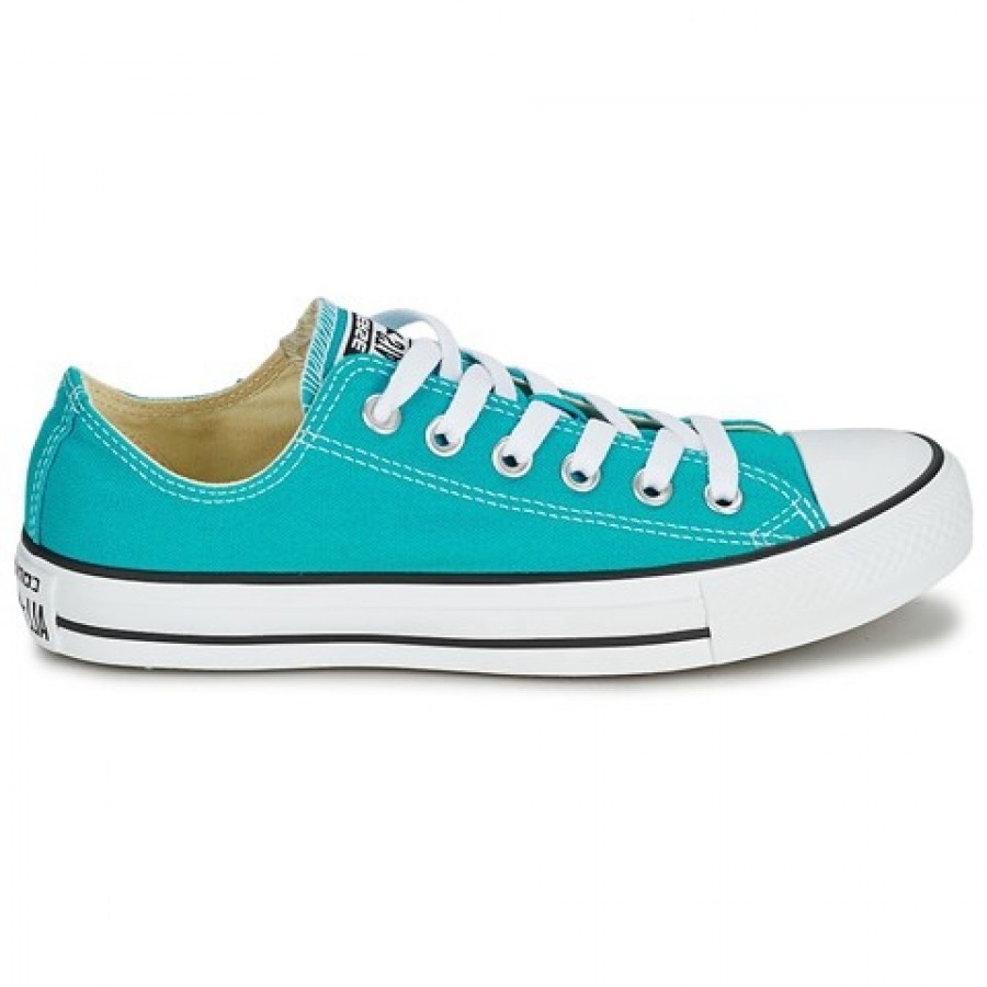 turquoise converse shoes