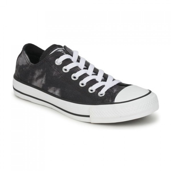 Converse All Star Tie Dye Ox Black White Women's Shoes