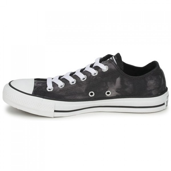 Converse All Star Tie Dye Ox Black White Women's Shoes