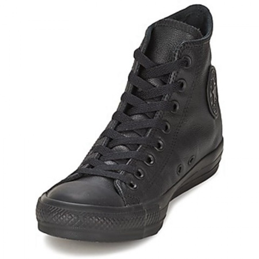 Converse All Star Leather Hi Black Men's Shoes - M00000094