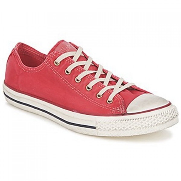 Converse All Star Washed Ox Tango Red Women's Shoes
