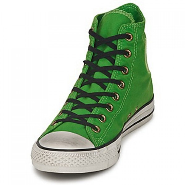 Converse All Star Well Worn Hi Green Women's Shoes