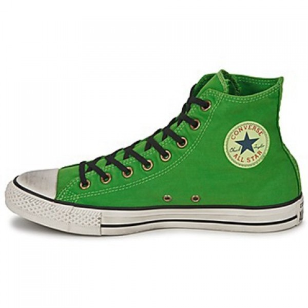 Converse All Star Well Worn Hi Green Women's Shoes