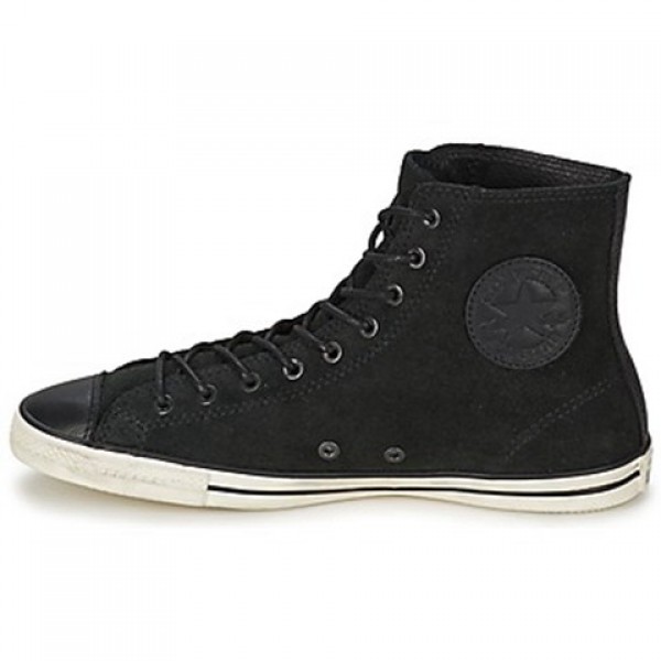Converse All Star Fancy Leather Hi Black Women's Shoes