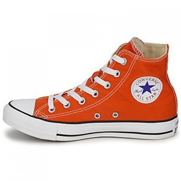 Converse All Star Season Hi Orange Women's Shoes