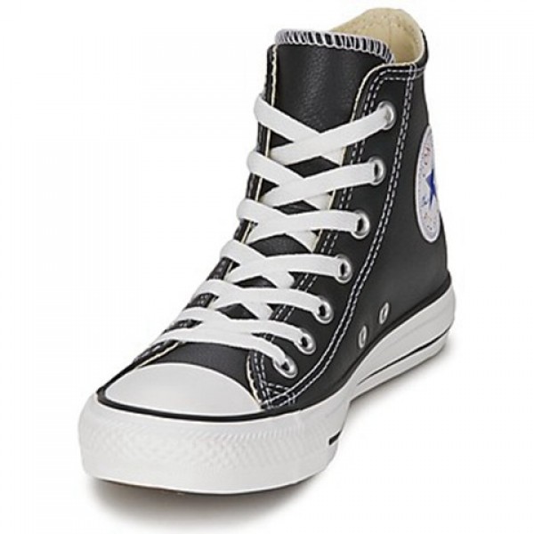 Converse All Star Core Leather Hi Black Women's Shoes