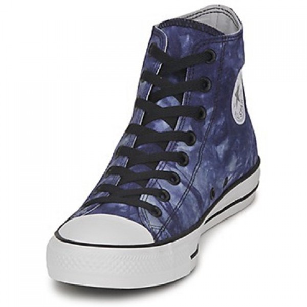 Converse All Star Tie Dye Hi Blue Tie Women's Shoes