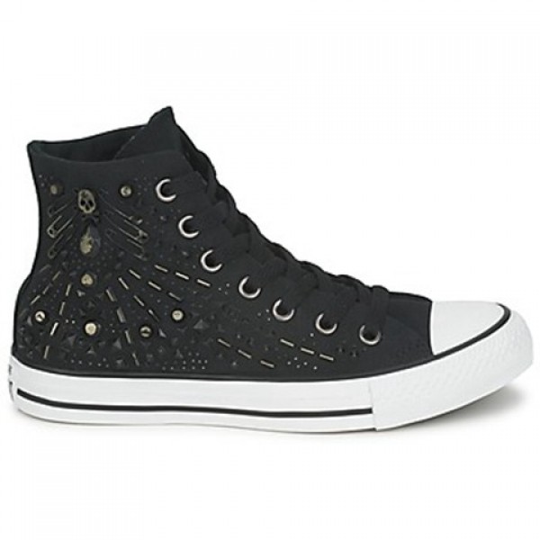 Converse All Star Hardware Hi Black Women's Shoes