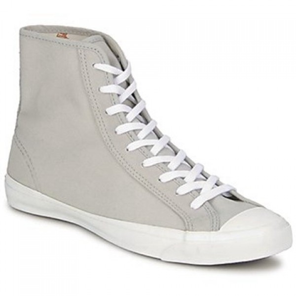 Converse All Star Trainer Canvas Hi Grey Clear Women's Shoes