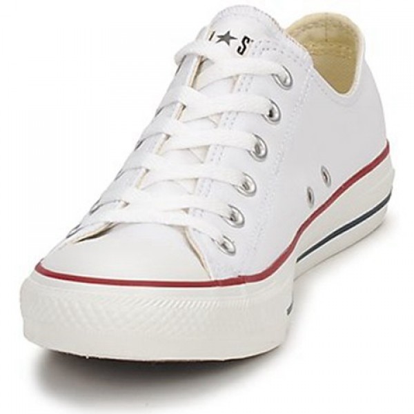 Converse All Star Leather Ox White Women's Shoes