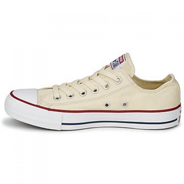 Converse All Star Core Ox White Beige Women's Shoes