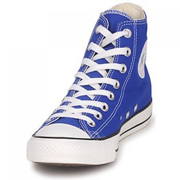 Converse All Star Hi Blue Petant Women's Shoes