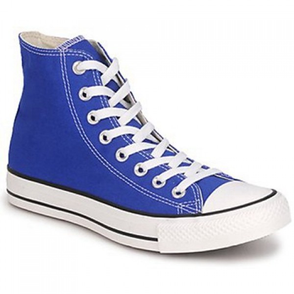 Converse All Star Hi Blue Petant Women's Shoes