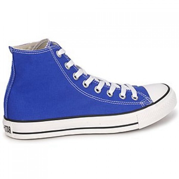 Converse All Star Hi Blue Petant Women's Shoes