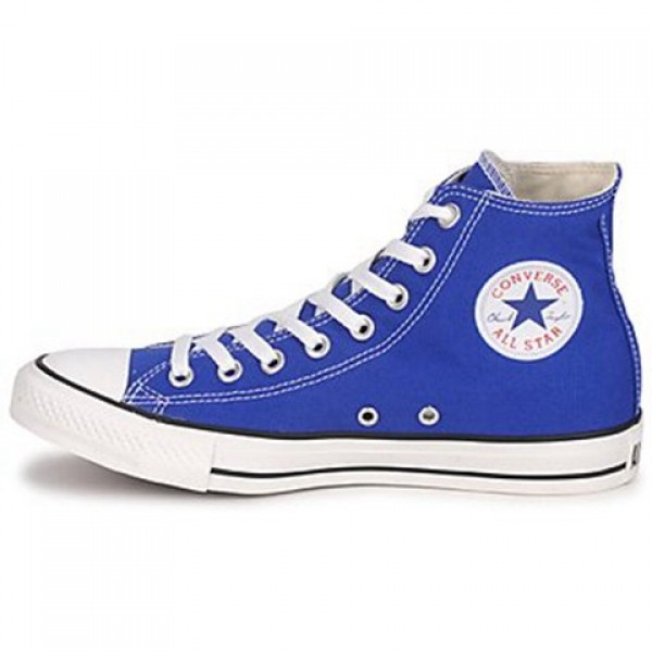 Converse All Star Hi Blue Petant Women's Shoes