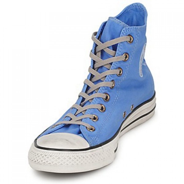 Converse All Star Well Worn Hi Blue Women's Shoes