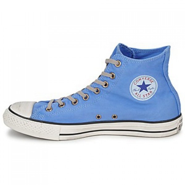 Converse All Star Well Worn Hi Blue Women's Shoes