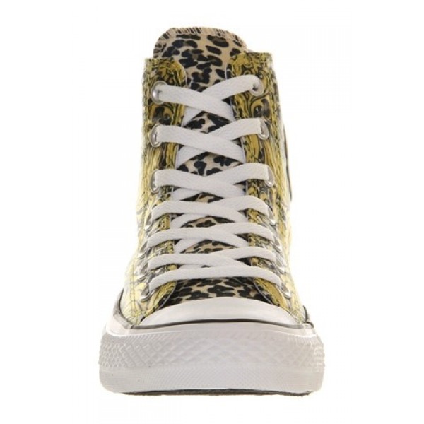 Converse All Star Hi Gold Leopard Luxe Unisex Shoes