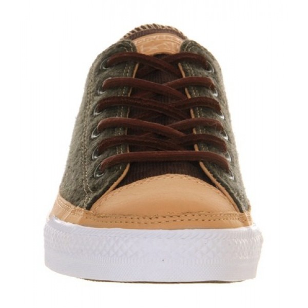 Converse All Star Low Army Melton Wool Cord Tan Unisex Shoes