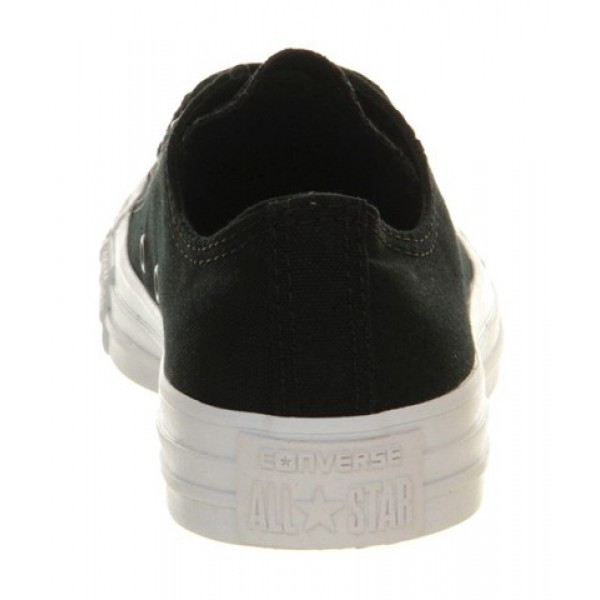 Converse All Star Low Black Clean Plim Unisex Shoes