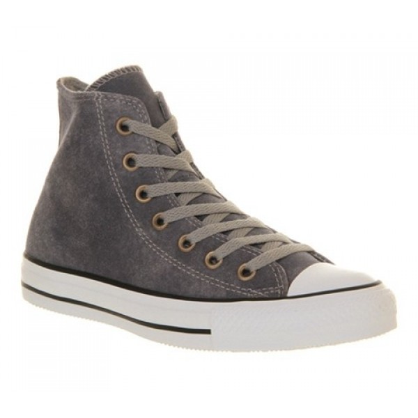Converse All Star Hi Waxed Drizzle Grey Unisex Sho...