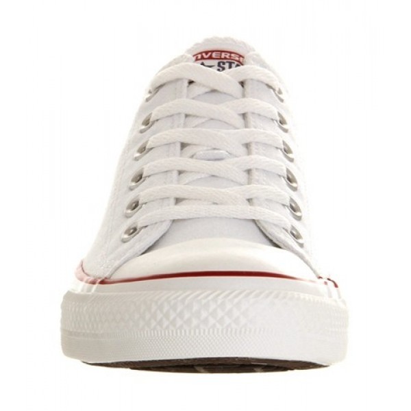 Converse All Star Low White Canvas Unisex Shoes