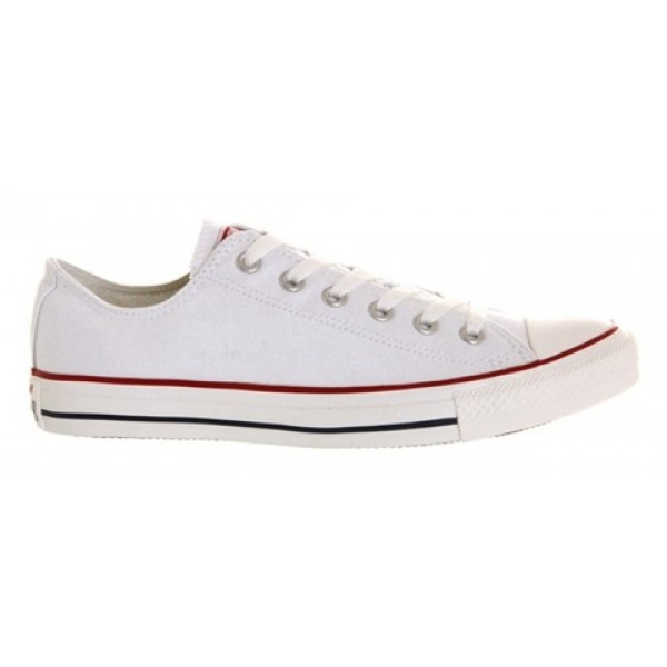 Converse All Star Low White Canvas Unisex Shoes