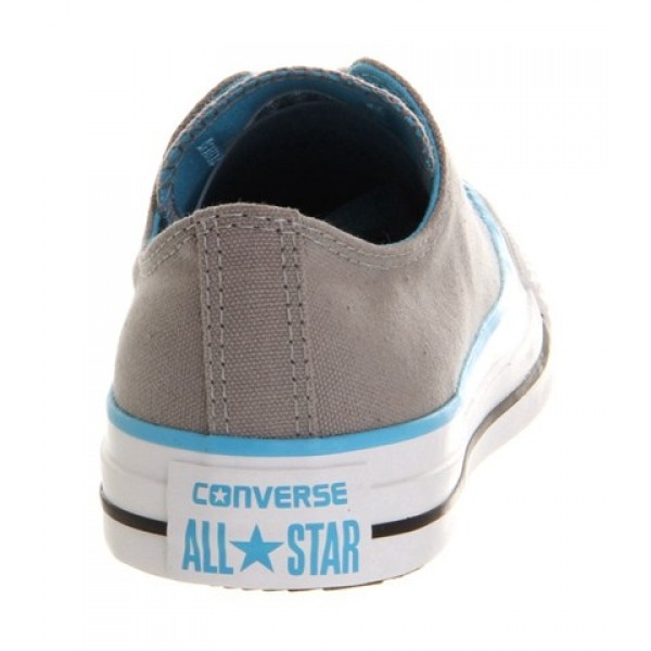 Converse All Star Low Grey Blue Canvas Exclusive Unisex Shoes