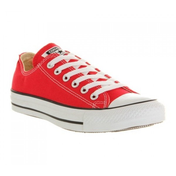 Converse All Star Low Red Canvas Unisex Shoes