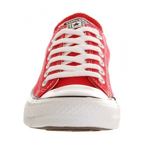 Converse All Star Low Red Canvas Unisex Shoes