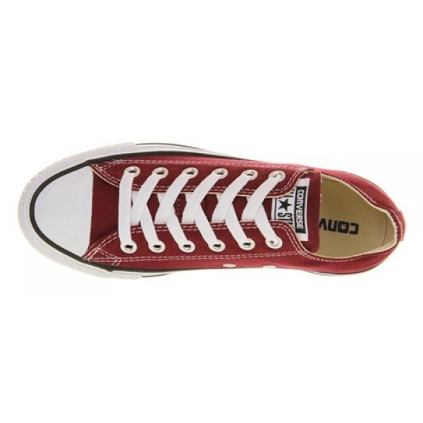 Converse All Star Low Maroon Canvas Unisex Shoes