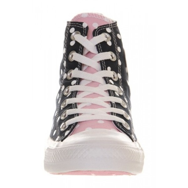 Converse All Star Hi Grey Blue Polka Unisex Shoes