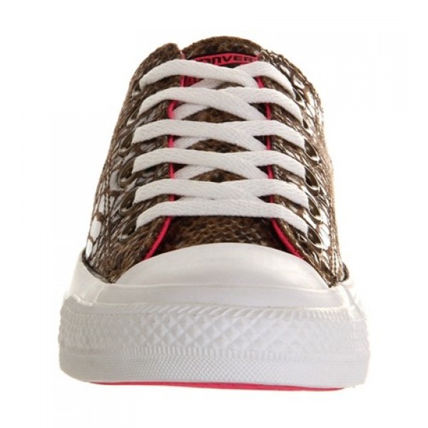 Converse All Star Low Snake Neon Pink Unisex Shoes