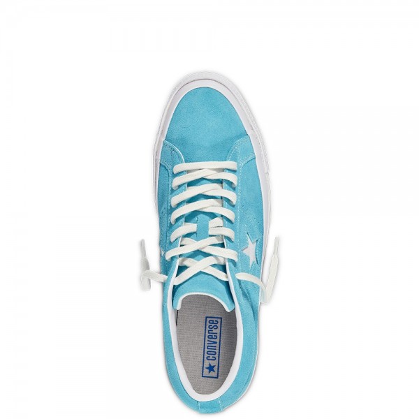 Converse One Star Spring/Easter Suede Fresh Cyan/White/White 158437C