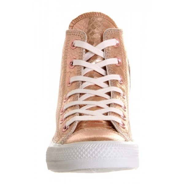 Converse All Star Hi Rose Gold Snake Women's Shoes