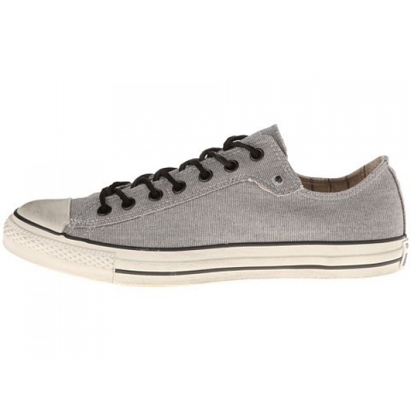 Converse All Star Ox - Stud Closure Canvas Frost Gray White Men's Shoes