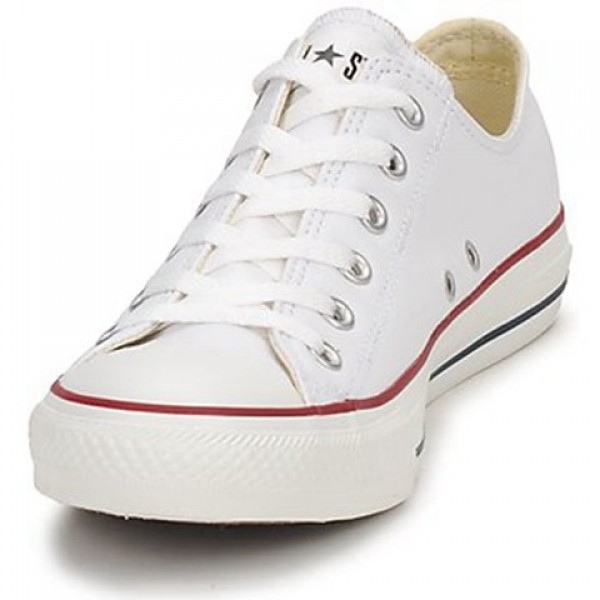 Converse All Star Leather Ox White Men's Shoes