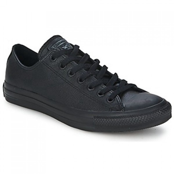 Converse All Star Leather Ox Black Men's Shoes
