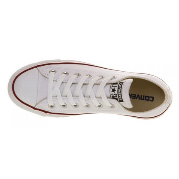 Converse All Star Low Leather Optical White Unisex Shoes