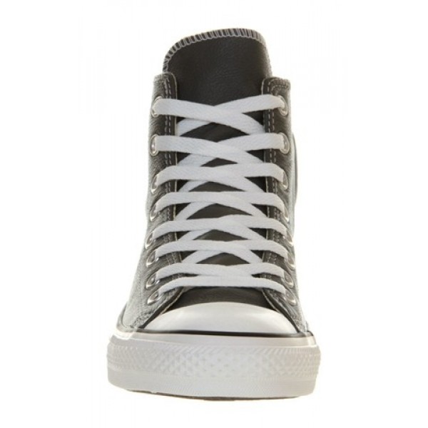 Converse All Star Hi Leather Charcoal Leather St Unisex Shoes