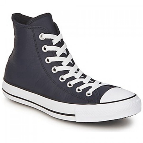 Converse All Star Seasonal Leather Hi Deep Well Men's Shoes