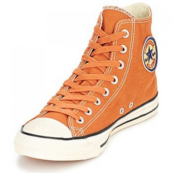Converse Chuck Taylor Vint Twil Hi Rust Orange Men's Shoes
