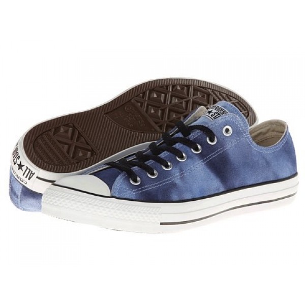 Converse Chuck Taylor All Star Tie Dye Suede Ox Airway Blue Dozar Blue Men's Shoes