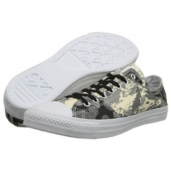Converse Chuck Taylor All Star Tri-Panel Camo Ox Natural Charcoal Old Silver Men's Shoes